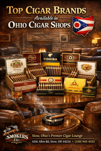 Top Cigar Brands Available in Ohio Cigar Shops