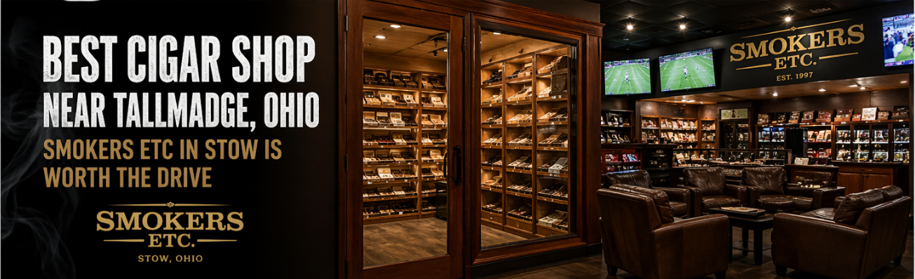 cigar shop near Tallmadge, Ohio