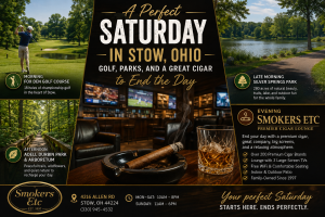 A Perfect Saturday in Stow, Ohio | Golf, Parks & Cigars