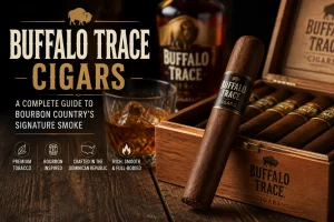 Buffalo Trace cigar review, bourbon-inspired cigars, Buffalo Trace cigar flavor profile