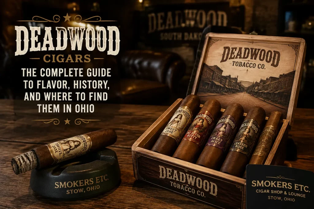 Deadwood is a specialty cigar line produced by Drew Estate