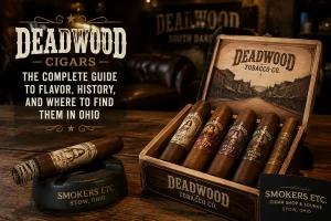 Deadwood is a specialty cigar line produced by Drew Estate