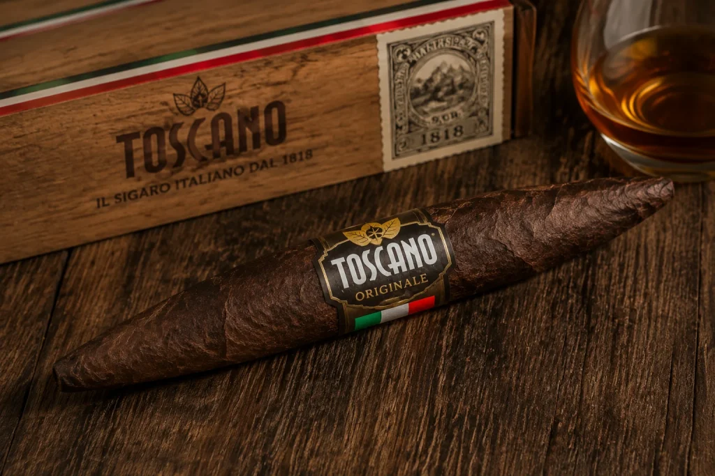 Authentic Toscano cigar with Italian tobacco heritage in Ohio cigar guide